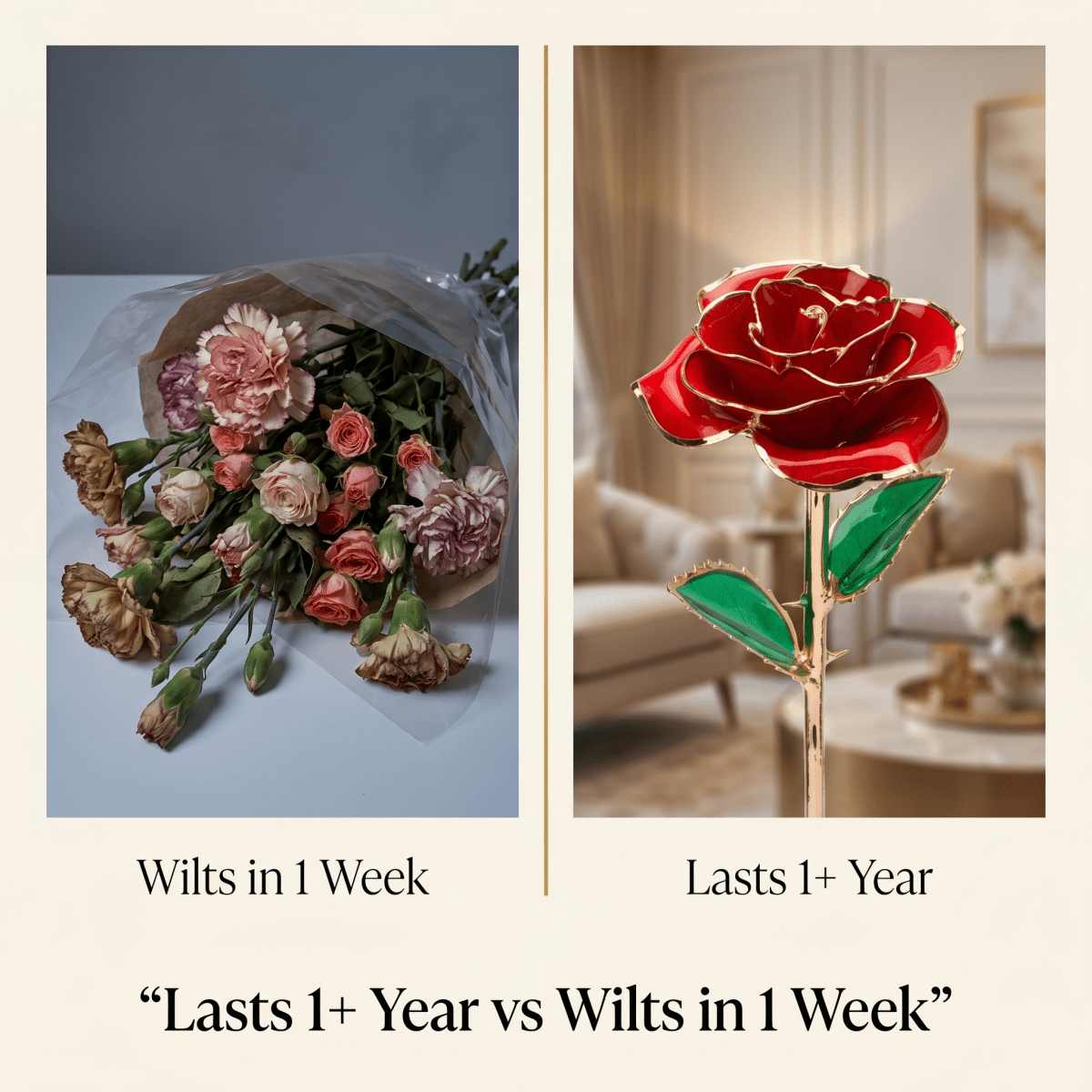 Eternal Preserved Rose Bloom - Real Rose Preserved - Eternal Love Series - Flowers - Rose Pink - Preserved Flowers & Fresh Flower Florist Gift Store