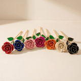 Eternal Preserved Rose Bloom - Real Rose Preserved - Eternal Love Series - Flowers - Rose Pink - Preserved Flowers & Fresh Flower Florist Gift Store