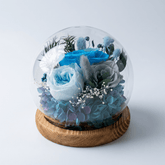 Rose Blowball - Blue - Flowers - Preserved Flowers & Fresh Flower Florist Gift Store
