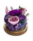 Rose Blowball - Dark Purple