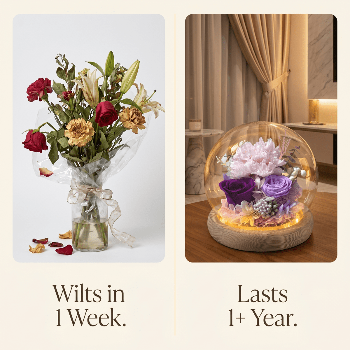 Carnation Blowball - Purple - Flowers - Preserved Flowers & Fresh Flower Florist Gift Store