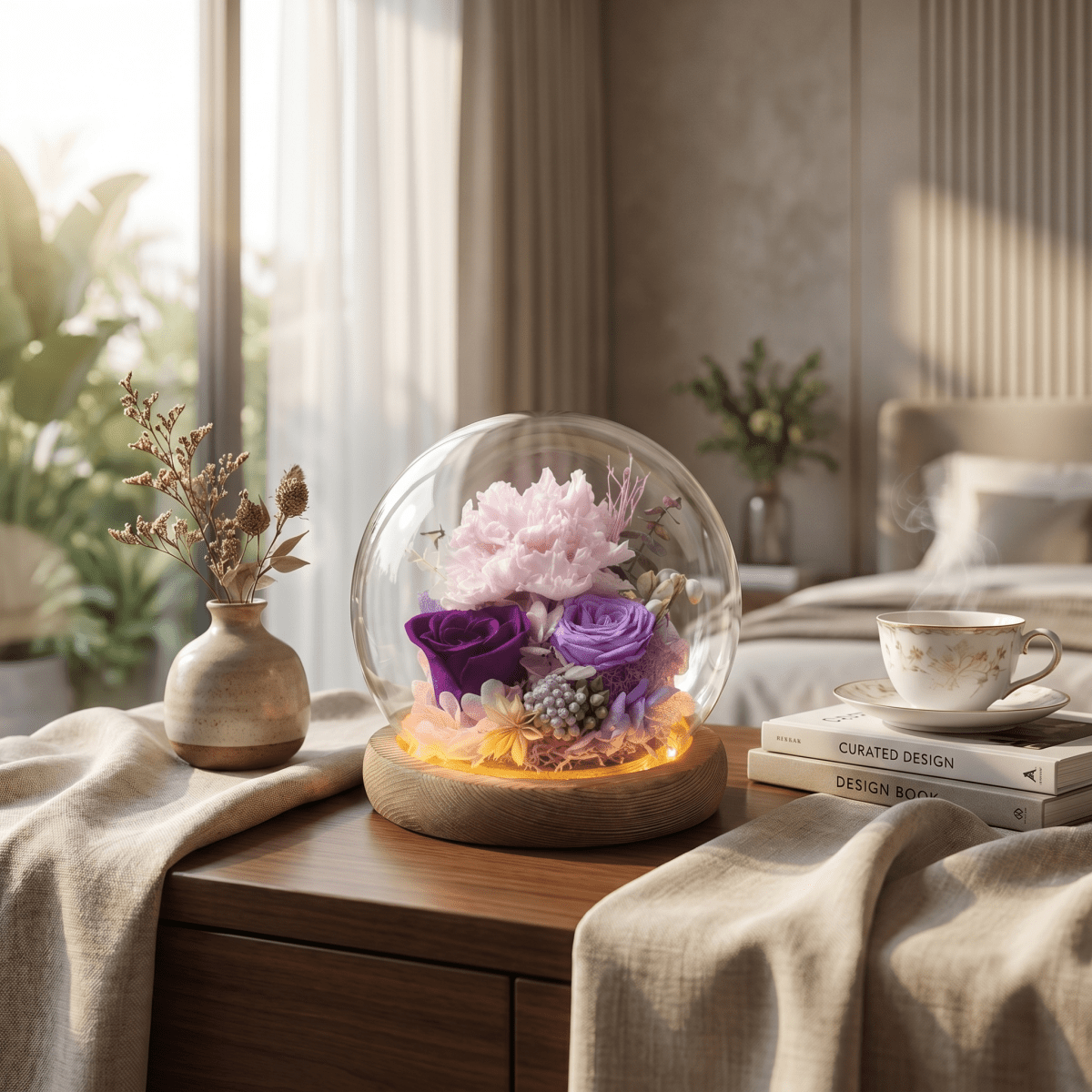 Carnation Blowball - Purple - Flowers - Preserved Flowers & Fresh Flower Florist Gift Store