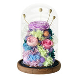 Hazelynn (With Gift Box) - Flower - Purple - Preserved Flowers & Fresh Flower Florist Gift Store