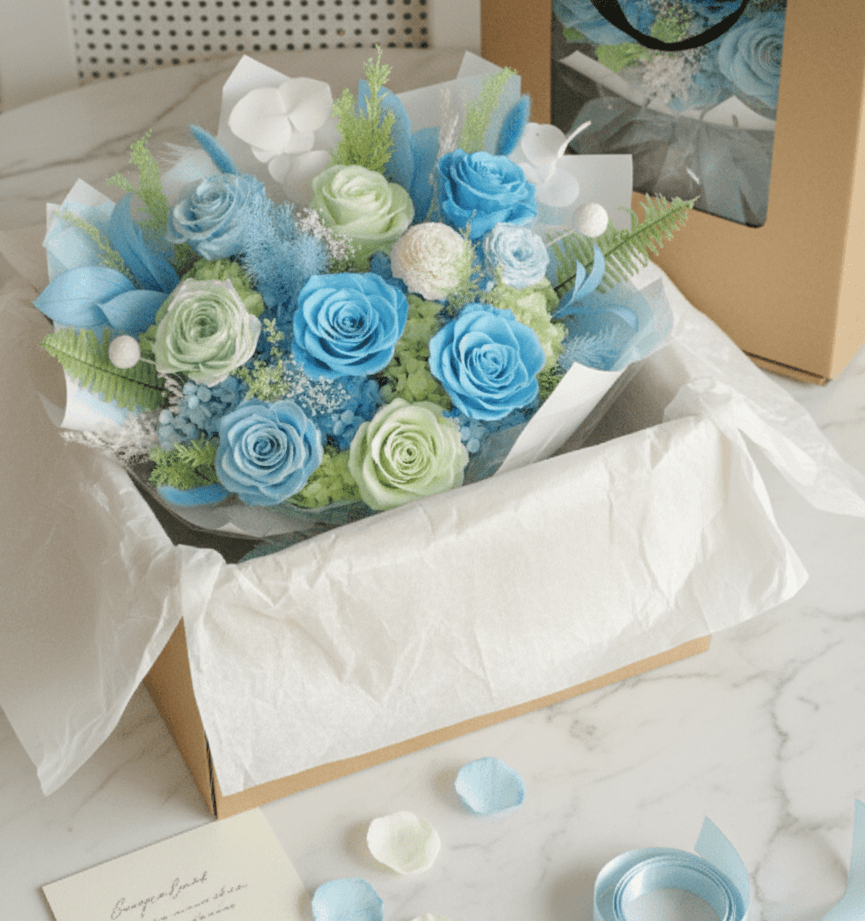 SUMMER. - Mothers Day Preserved Bouquet - Flowers - Garden - Preserved Flowers & Fresh Flower Florist Gift Store