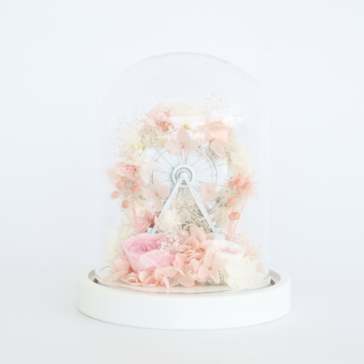 Akira Ferris Wheel Dome - Flower - Lavender あきら - Preserved Flowers & Fresh Flower Florist Gift Store