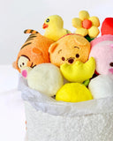 Fluffy Soft Toy Knit Bouquet - Winnie Tsum Tsum - Flower - Preserved Flowers & Fresh Flower Florist Gift Store