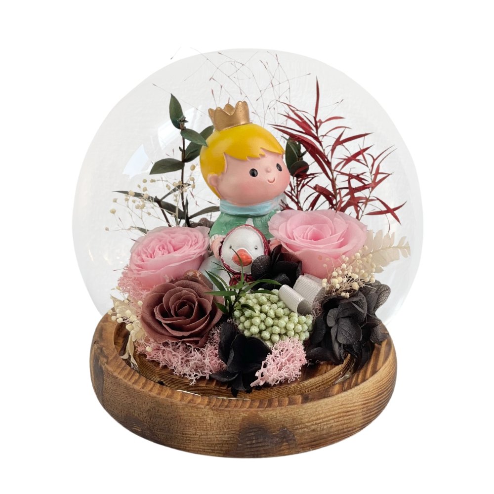 Little Prince, Blow Ball - Pink - Flower - Preserved Flowers & Fresh Flower Florist Gift Store