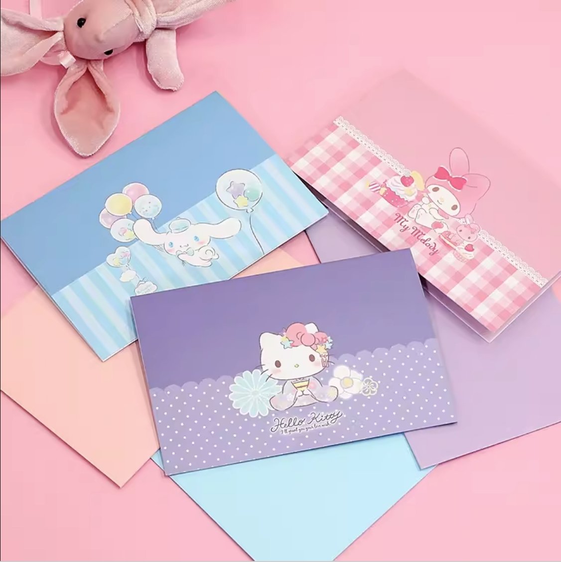 Sanrio Pop Up Card - Add Ons - My Melody - Preserved Flowers & Fresh Flower Florist Gift Store